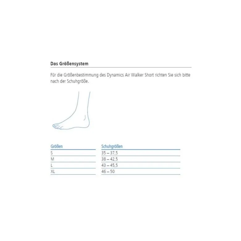 Unterschenkelfußorthese ofa Dynamics Air Walker Short