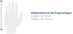 Zubehör Bauerfeind ManuLoc Fingerauflage mit Gurt